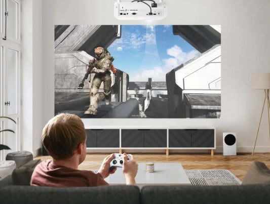 ViewSonic PX749-4K, Long Throw True 4K, 4.2ms  240hz refresh rate, up to 300' display, 4,000 ANSI Lumens 4K, HDR, USB-C, Professional Projector