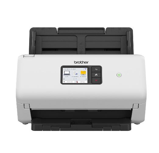 Brother ADS-3300W  ADVANCED DOCUMENT SCANNER (40PPM) network scanner, w/ 7.1cm touchscreen LCD  WiFi (2.4G)