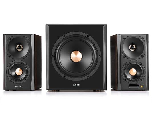 Edifier S360DB Active Bluetooth 5.1 Speakers with 8 inch Wireless Sub 3.5mm/Optical/Coaxial/Bluetooth with Remote Control