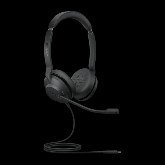 Jabra Evolve2 30 SE Wired USB-C MS Stereo Headset, Lightweight  Durable, Noise Isolating Ear Cushions, Plug-and-play, 2-Mic Technology, *LS*