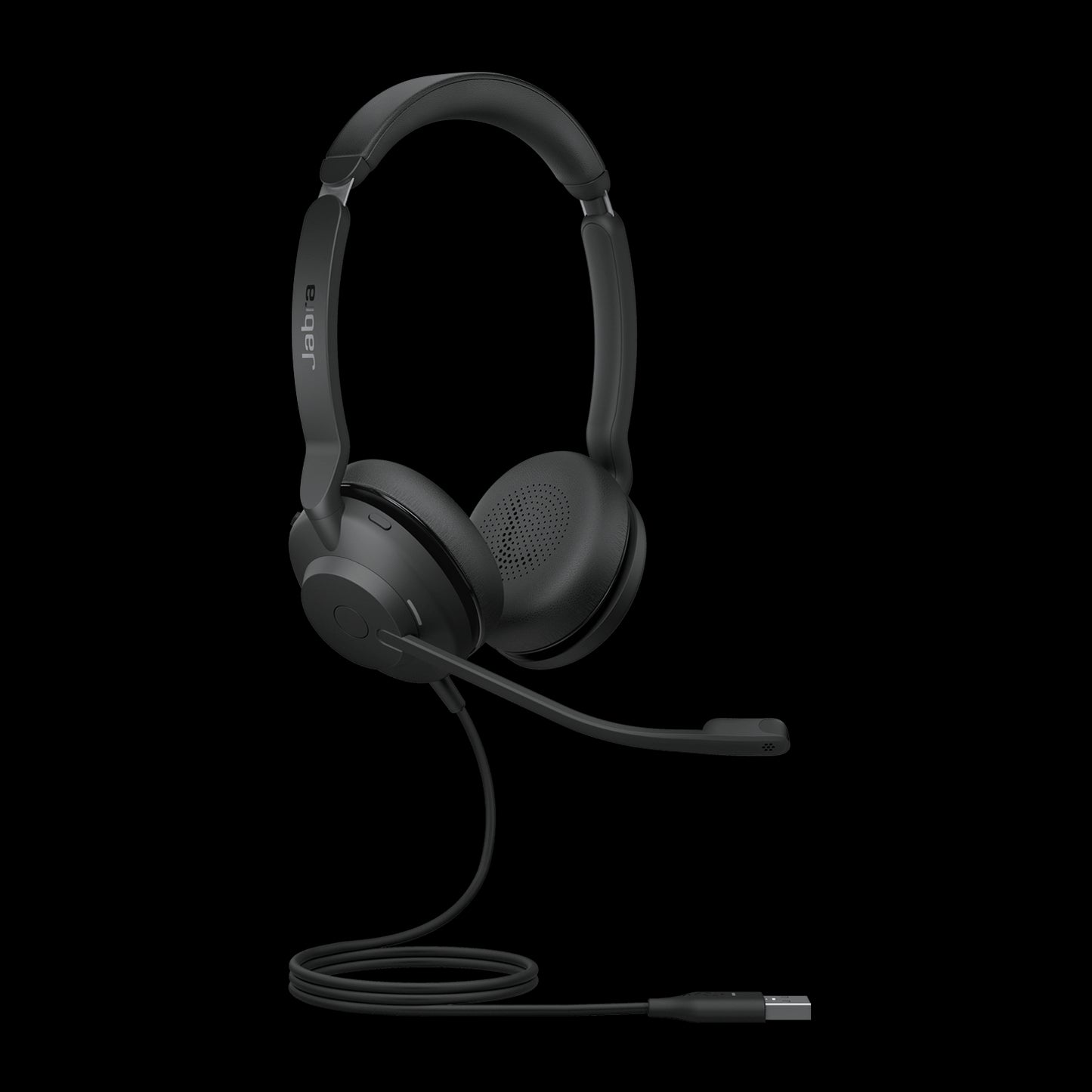 Jabra Evolve2 30 SE Wired USB-A UC Stereo Headset, Lightweight  Durable, Noise Isolating Ear Cushions, Plug-and-play, 2-Mic Technology, 2Yr Warranty
