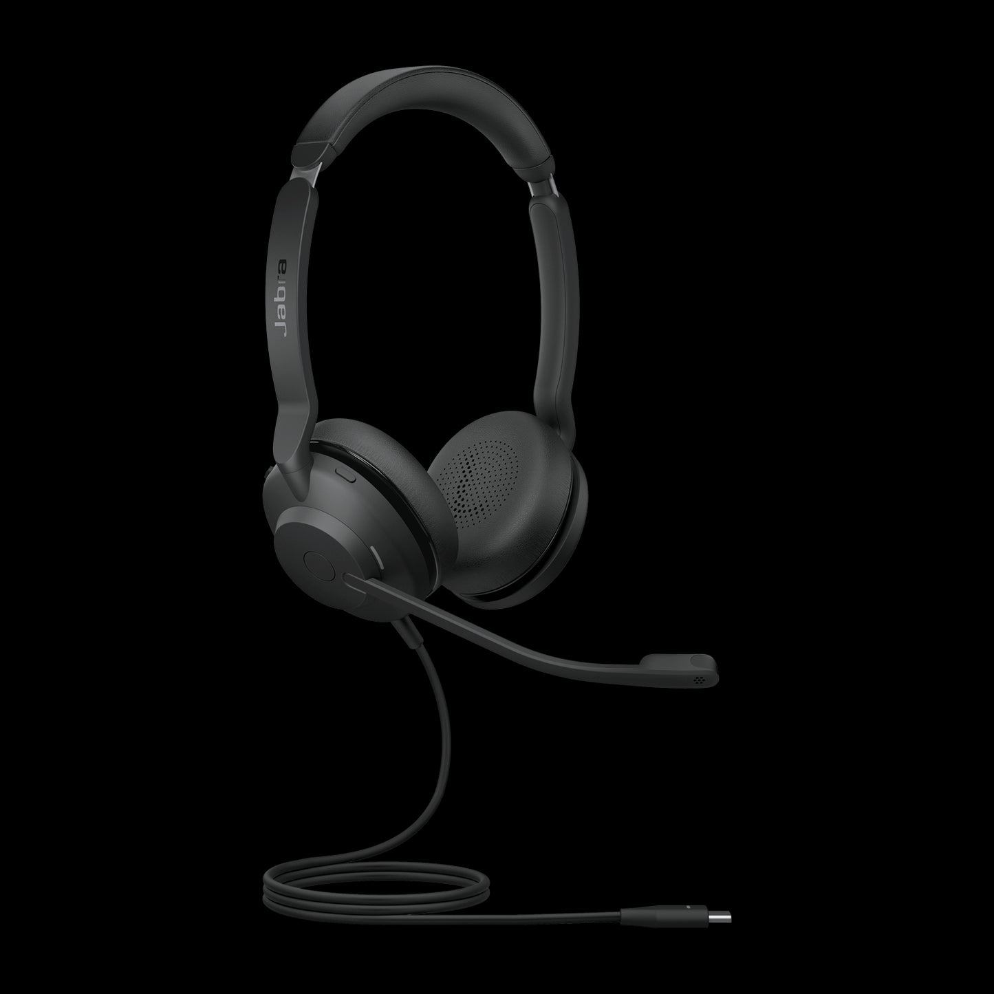 Jabra Evolve2 30 SE Wired USB-C UC Stereo Headset, Lightweight  Durable, Noise Isolating Ear Cushions, Plug-and-play, 2-Mic Technology, 2Yr Warranty