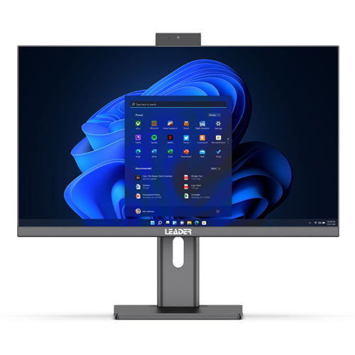 Leader Visionary AIO, 23.8" FHD, Intel i5-12450H, 16GB DDR4, 1TB NVMe SSD, Wi-Fi 6, 2M Camera, VESA, 1 Year Warranty, Windows 11 Pro, Keyboard  Mouse