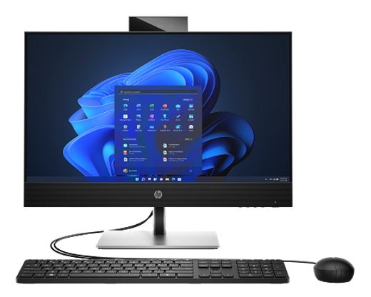 HP ProOne 440 G9 AIO 23.8"/24" FHD NT Intel i5-14500T 8GB 256GB SSD WIN 11 PRO Intel UHD 770 GPU WiFi6 Webcam 1xDP 1xHDMI KB+Mouse 1Yr OS +16GB