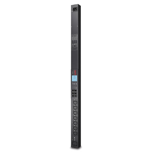 APC Rack PDU 2G, Switched, ZeroU, 16A, 230V, (7) C13  (1) C19, IEC309 Cord