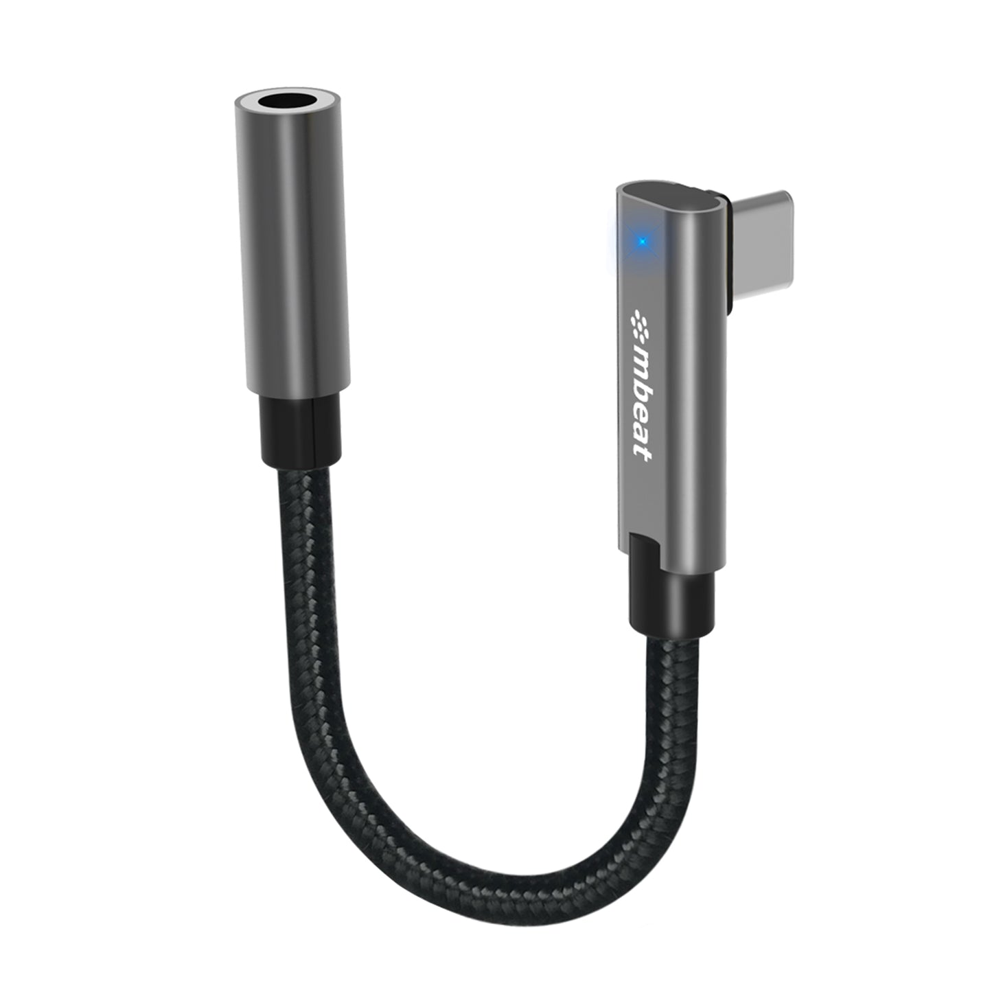 (LS)mbeat Elite USB-C to 3.5mm Audio Adapter - Add Headphone Audio Jack to USB-C Computers, Laptops, Notebooks, Tablets, Smartphones -  Space Grey