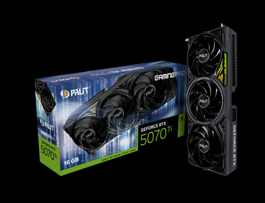 PALIT RTX5070Ti GAMINGPRO 16GB GDDR7 256bit 3-DP HDMI NE7507T019T2-GB2031A
