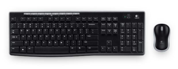 Wireless Keyboard and Mouse Combo MK270R