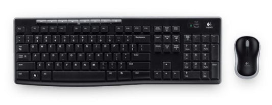 Wireless Keyboard and Mouse Combo MK270R