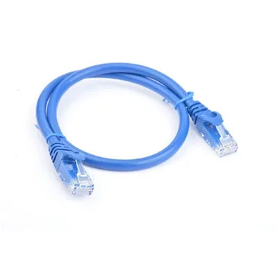 8Ware PL6A-0.25BLU Cat6A UTP Snagless Ethernet Cable - 25cm - Blue