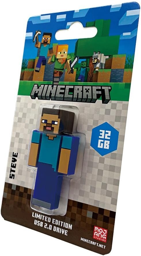 Minecraft Collector's Edition USB 2.0 Drive 32GB - Steve